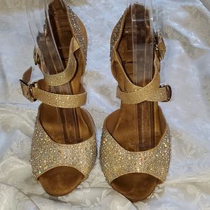 GFRANCO suede sole dancing shoes 5.5